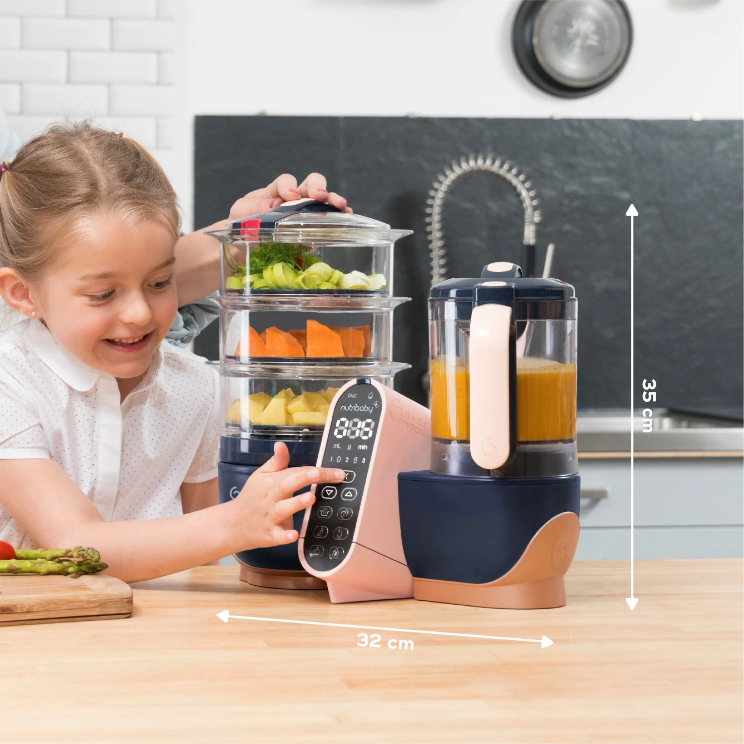 Nutribaby(+) XL Robot Multifonctions Bébé Grande Capacité De Babymoov – Image 7