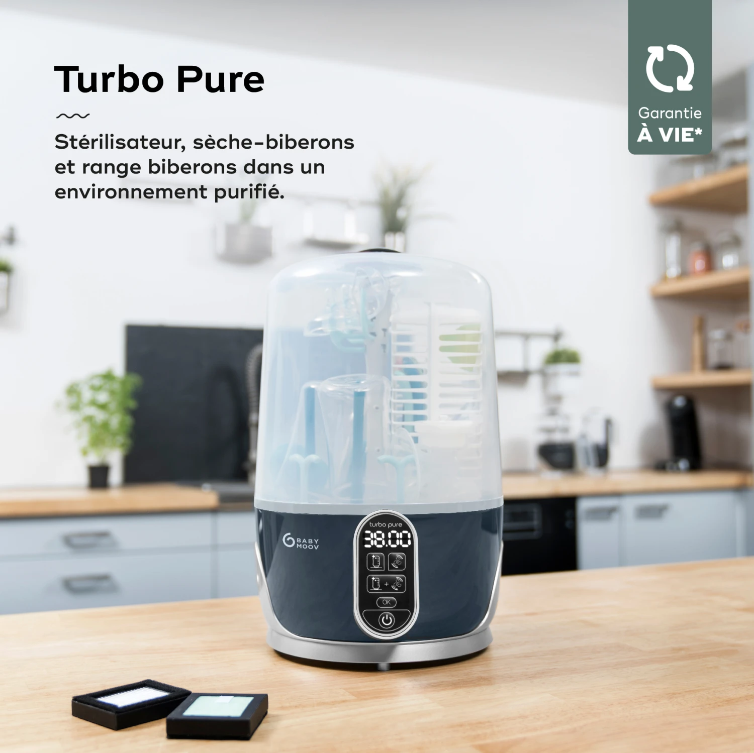 Stérilisateur Turbo Pure - Sèche-Biberons De Babymoov – Image 2