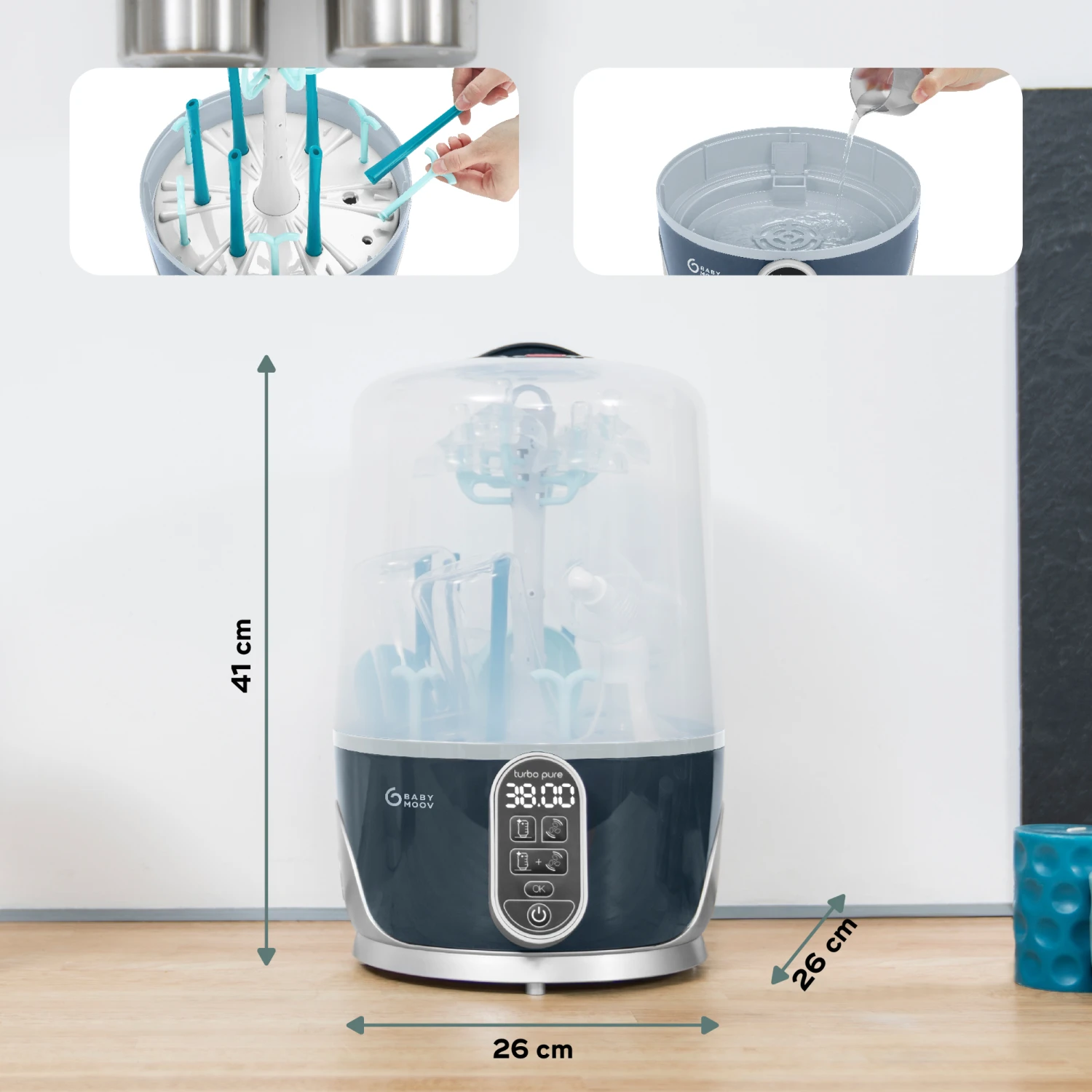 Stérilisateur Turbo Pure - Sèche-Biberons De Babymoov – Image 6