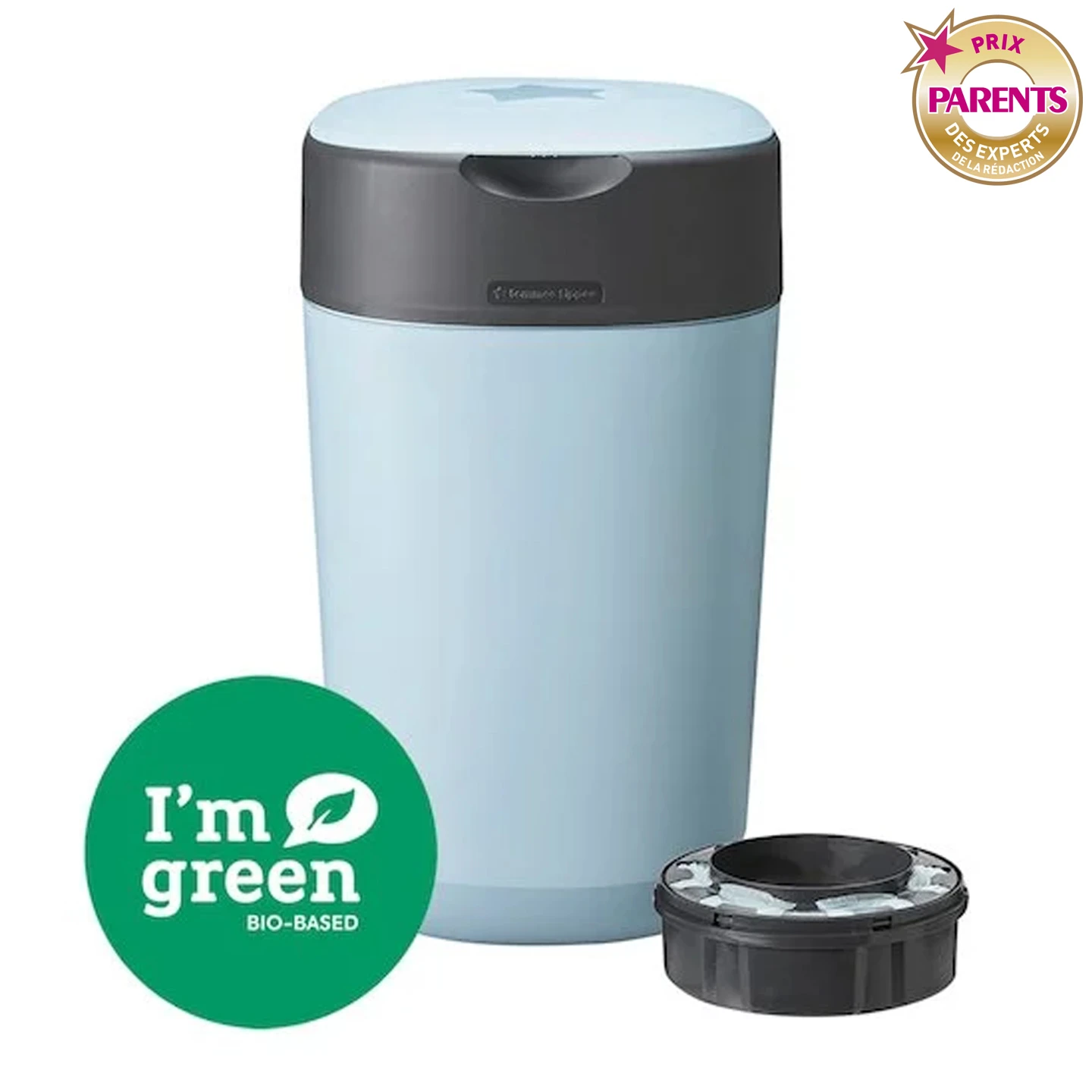 Poubelle à Couches Twist & Click Bleu De Tommee Tippee