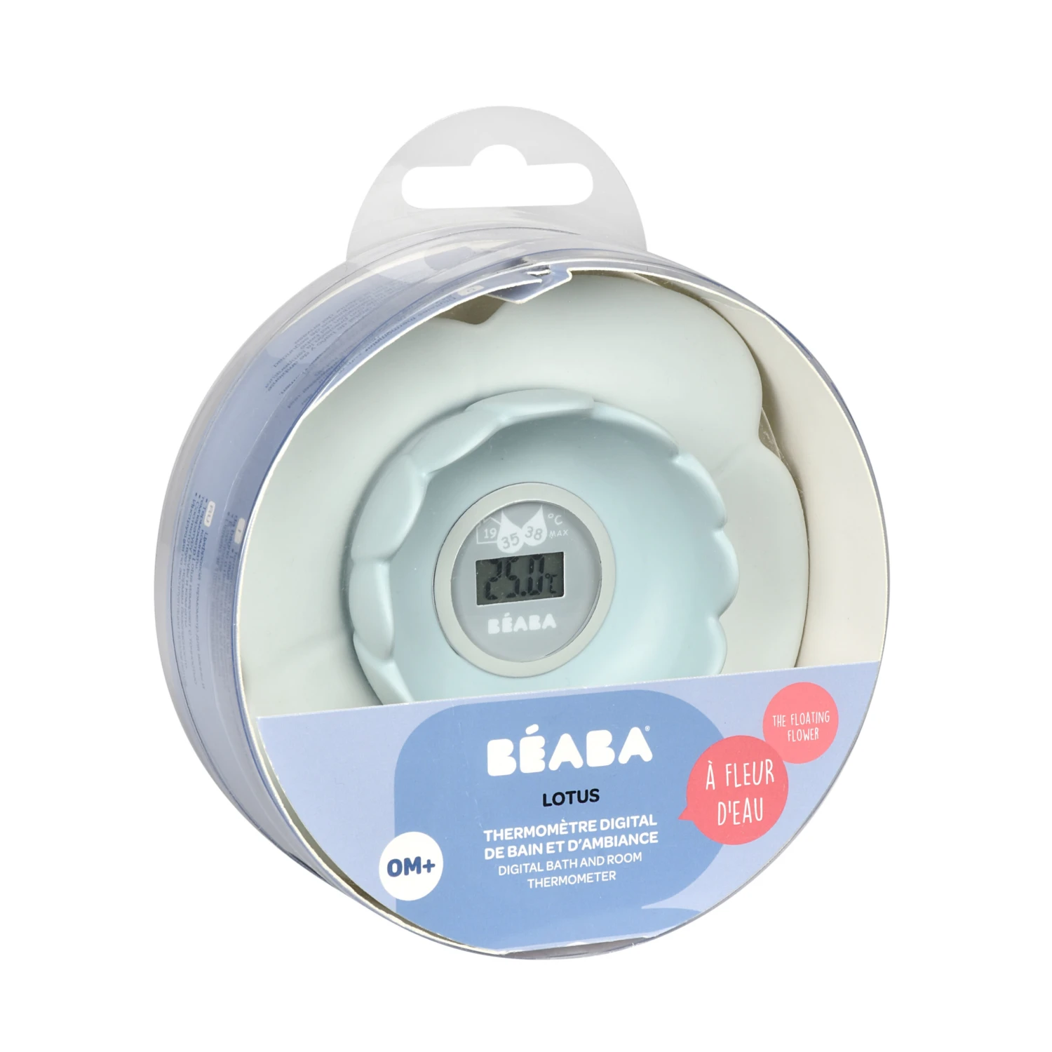 Beaba Thermomètre De Bain Lotus Bleu Vert De Béaba – Image 3