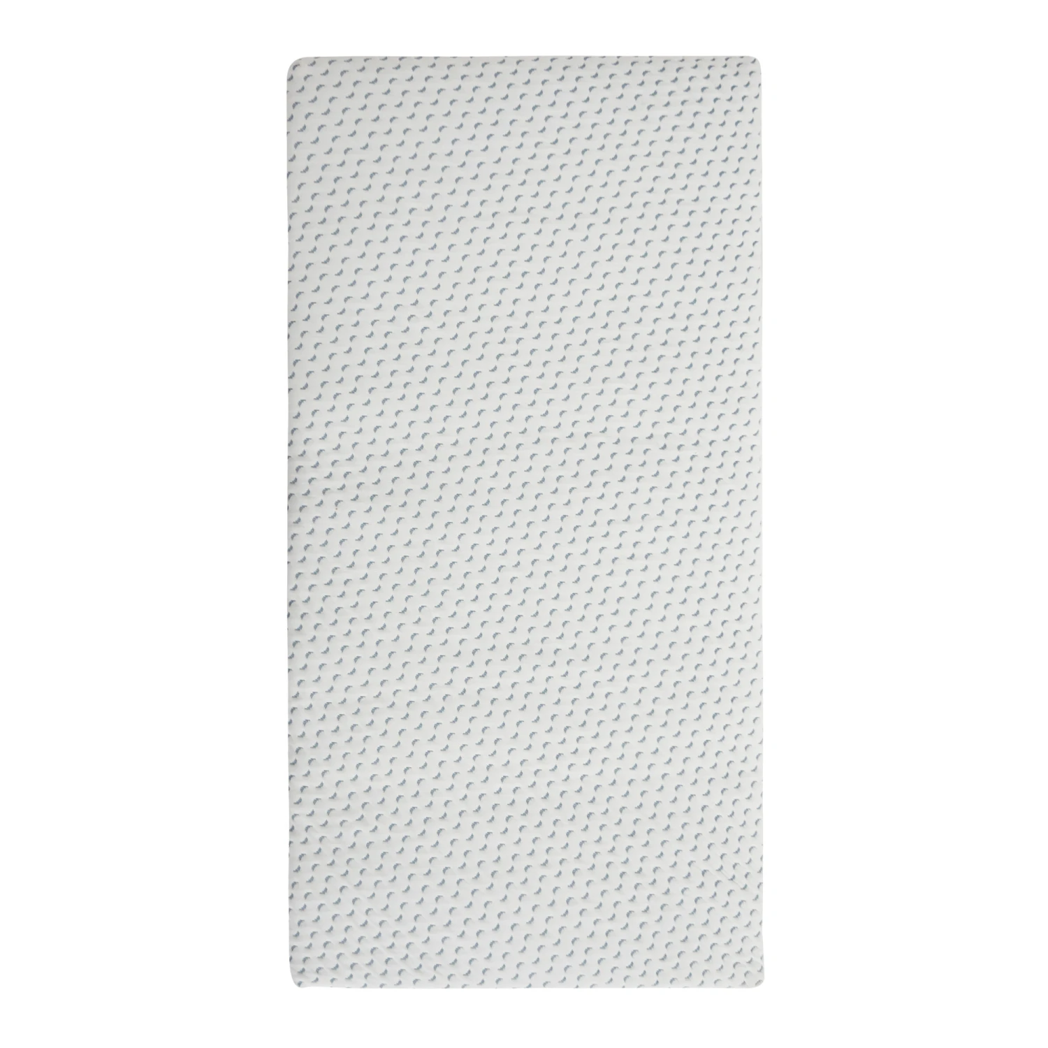 Matelas Bébé De Voyage Ocean Friendly Blanc/Bleu 60 X 120 Cm De Candide – Image 2