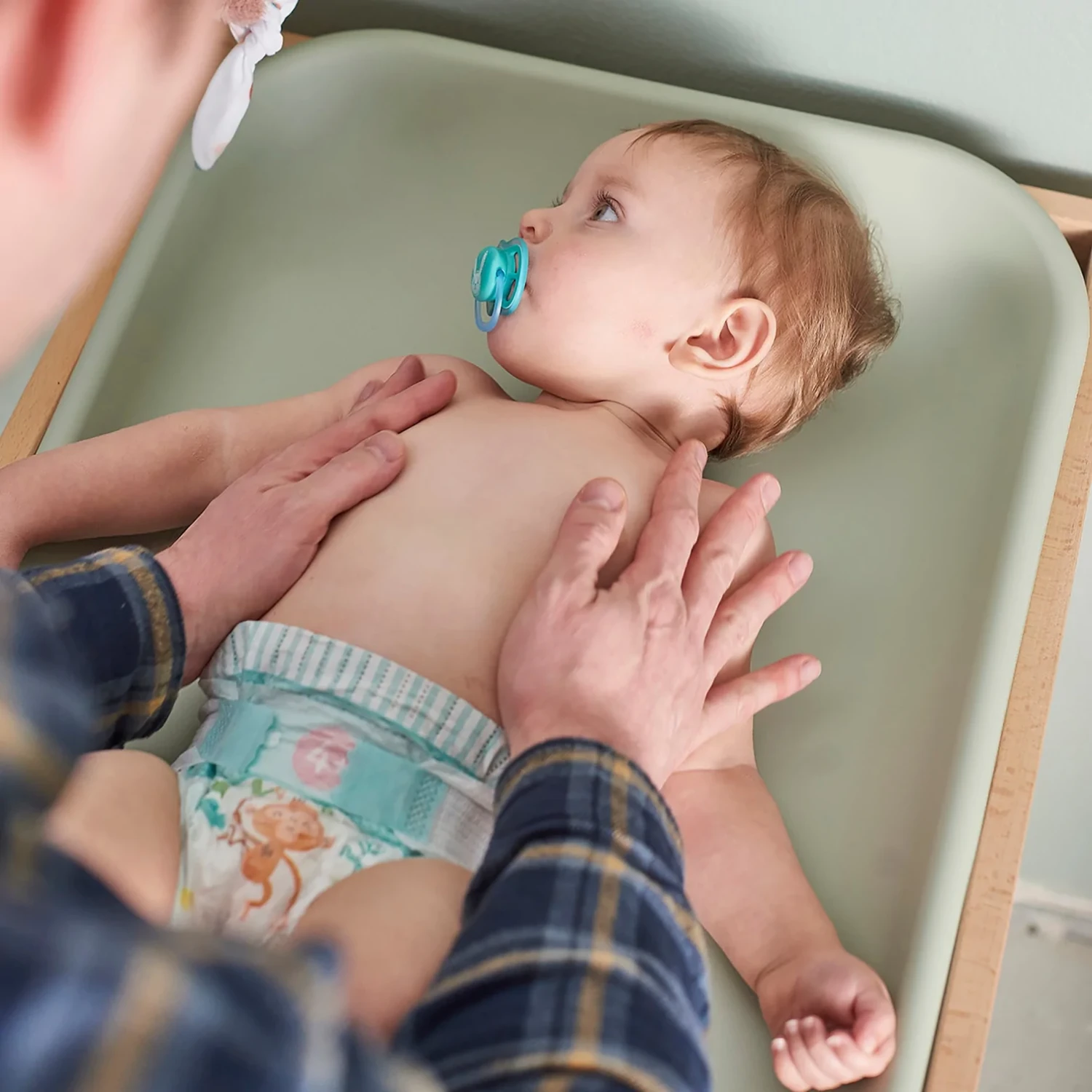 Matelas à Langer Softy Vert 50 X 70 Cm De Nattou – Image 4
